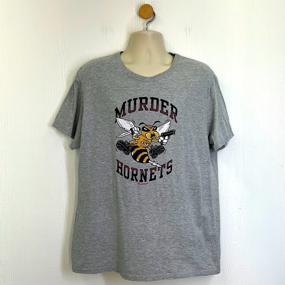 Chowdaheadz - Murder Hornets Unofficial Mascot Of The Worst Year Yet T Shirt XL - Picture 1 of 10